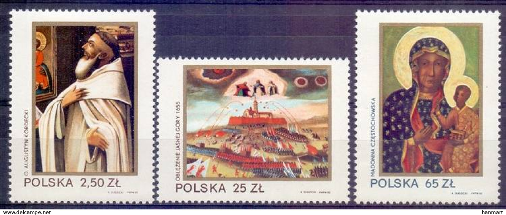 Poland 1982 Mi 2818-2820 Fi 2670-2672 MNH  (ZE4 PLD2818-2820) - Autres