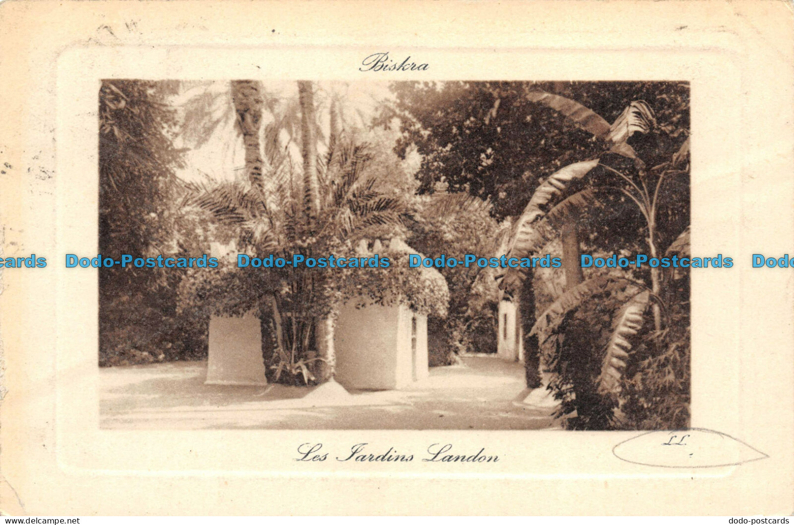 R110533 Biskra. Les Jardins London. 1911. B. Hopkins - Autres & Non Classés