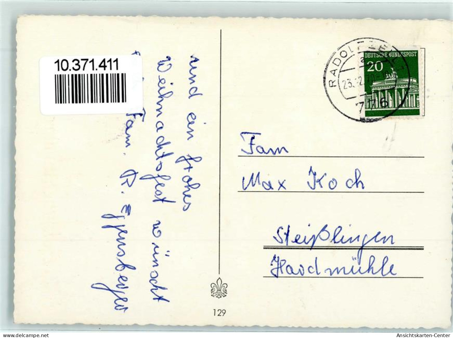 10371411 - Neujahr Brieftraeger AK - Sonstige & Ohne Zuordnung