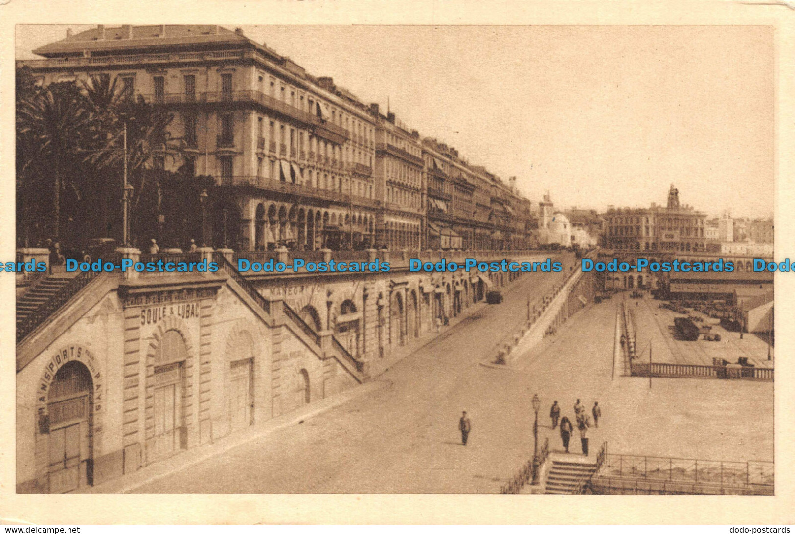 R110572 Alger. Boulevard De La Republique Et Les Rampes. No 30 - Welt