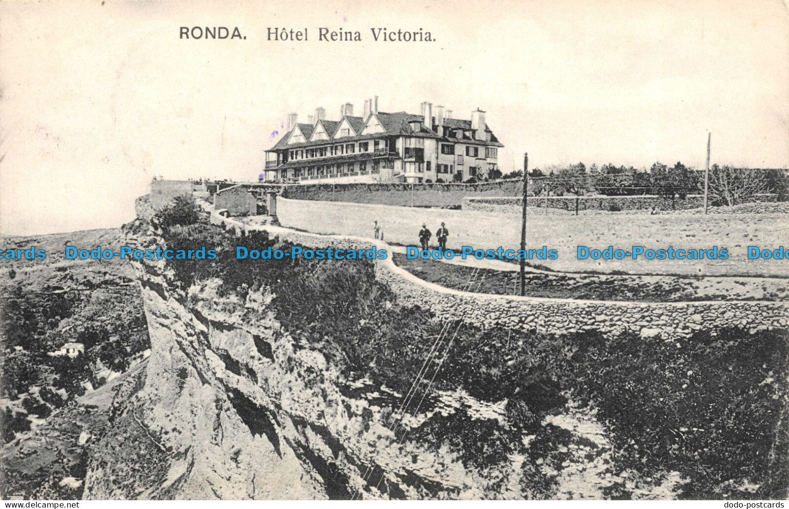 R110084 Ronda. Hotel Reina Victoria. 1916. B. Hopkins - Welt