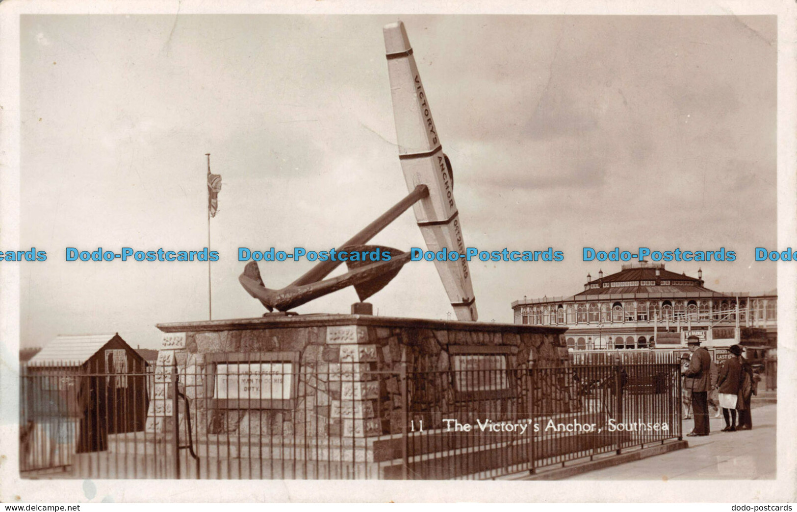 R111189 The Victorys Anchor. Southsea. RP. 1928 - Welt
