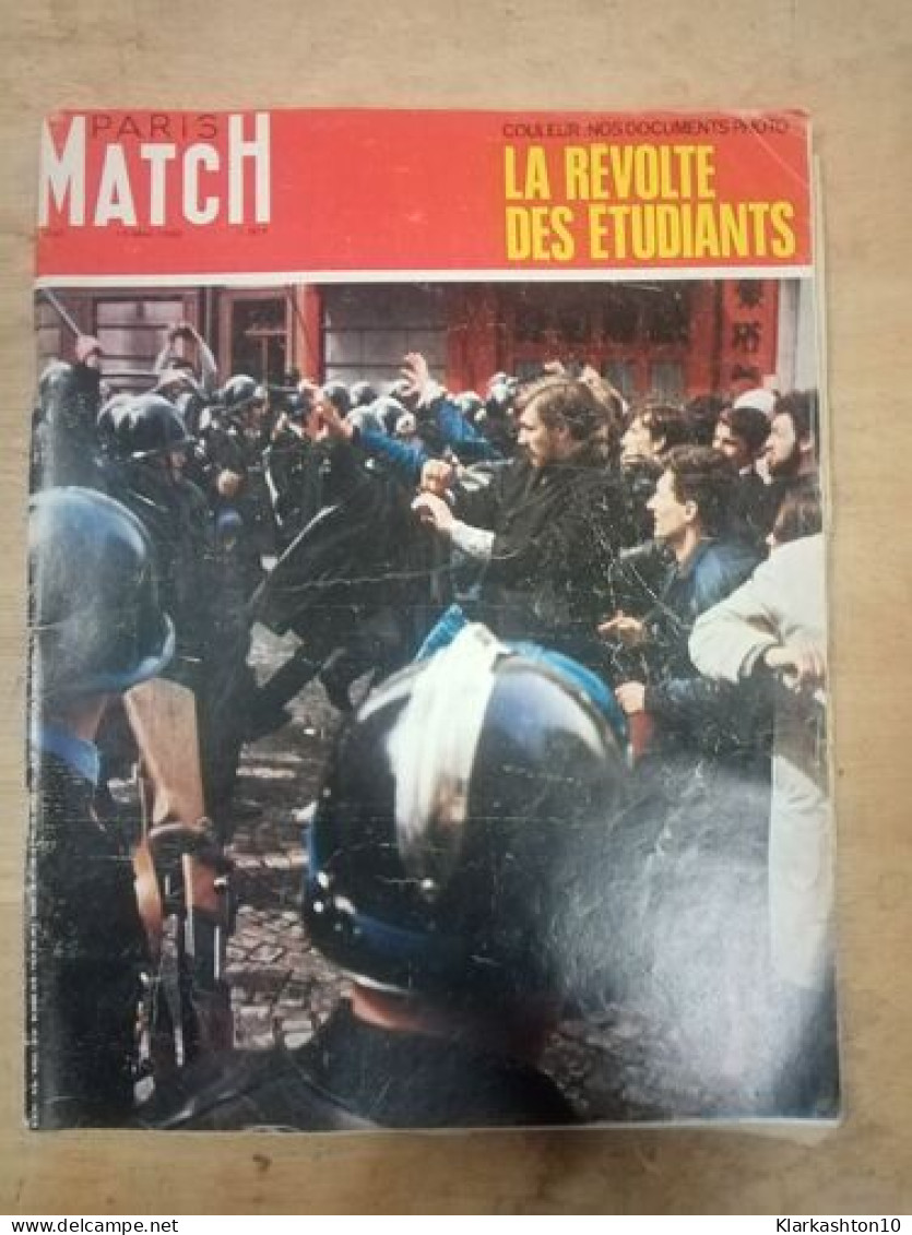 Paris Match N.997 - Mai 1968 - Zonder Classificatie