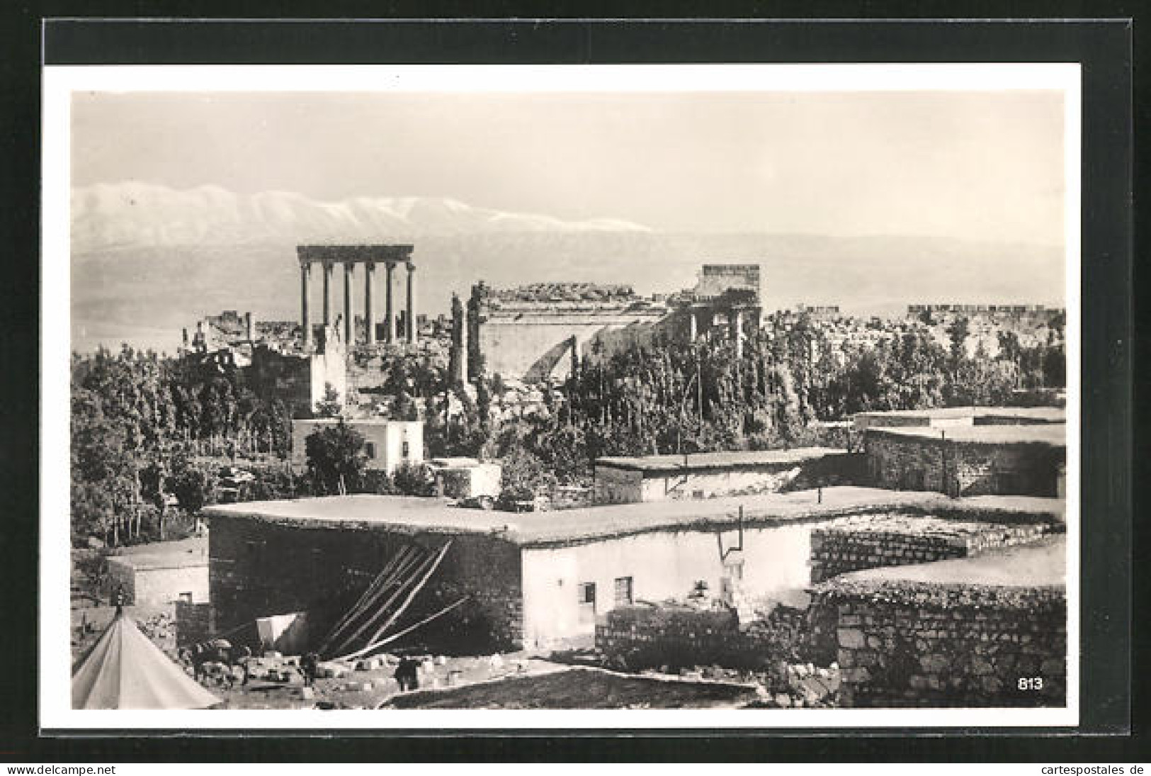 AK Baalbek, Déterrements De Temples  - Libanon