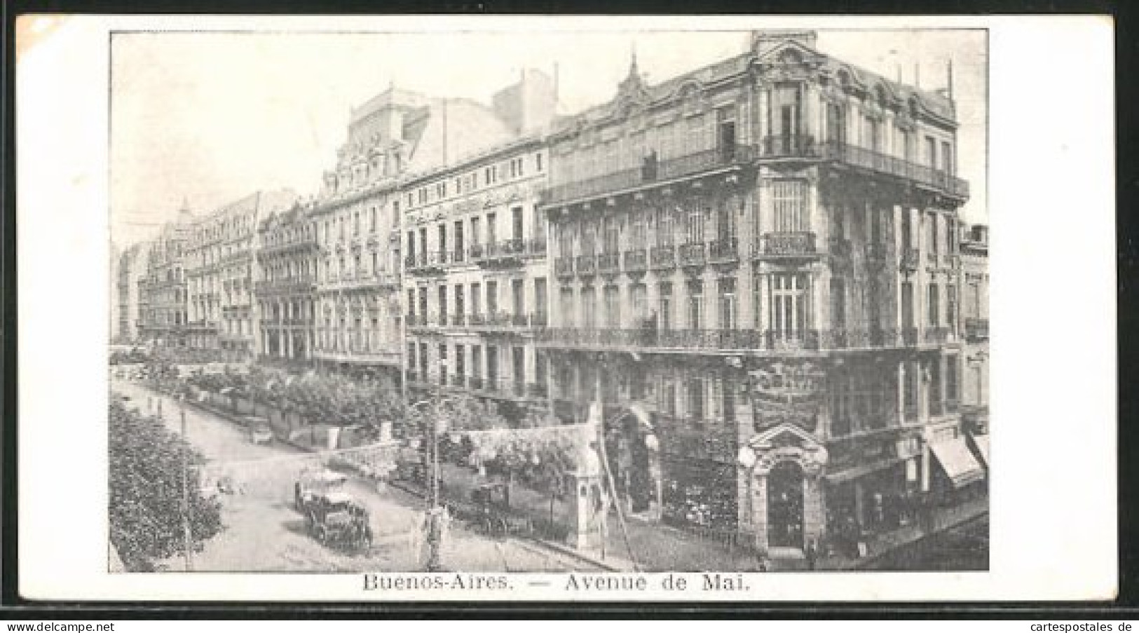 AK Buenos-Aires, Avenue De Mai  - Argentina