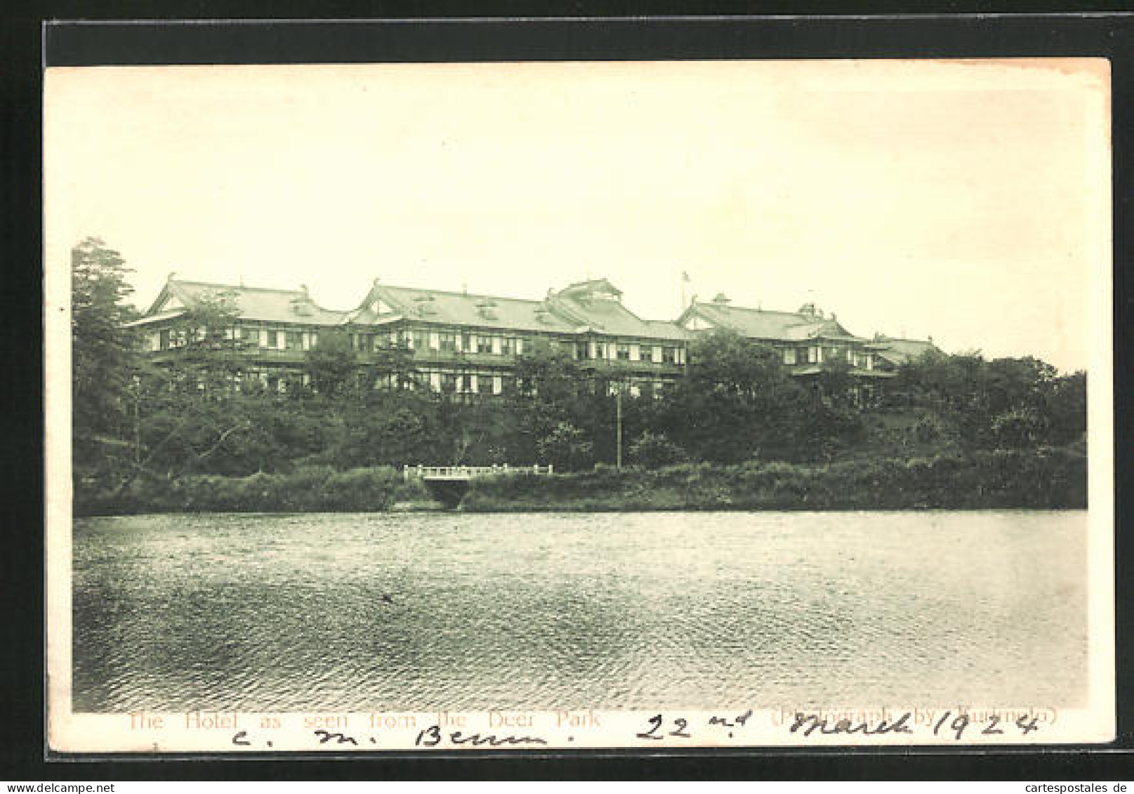 AK Nara, The Hotel As Seen From The Deer Park  - Sonstige & Ohne Zuordnung