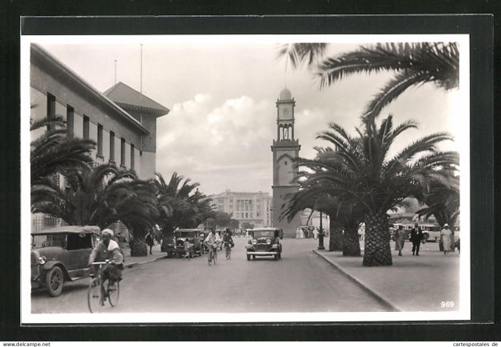 CPA Casablanca, Boulevard Des 4ième Zouaves  - Casablanca