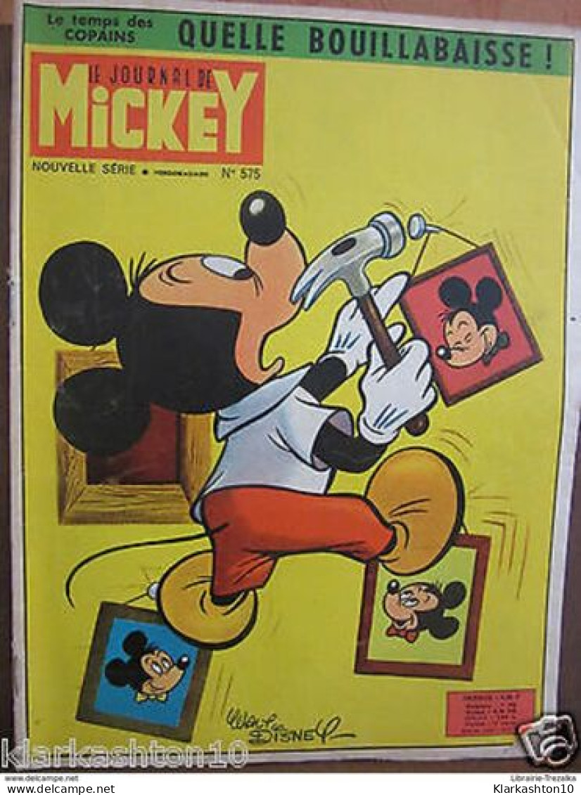 Le Journal De Mickey Nouvelle Série N°575 - Non Classés