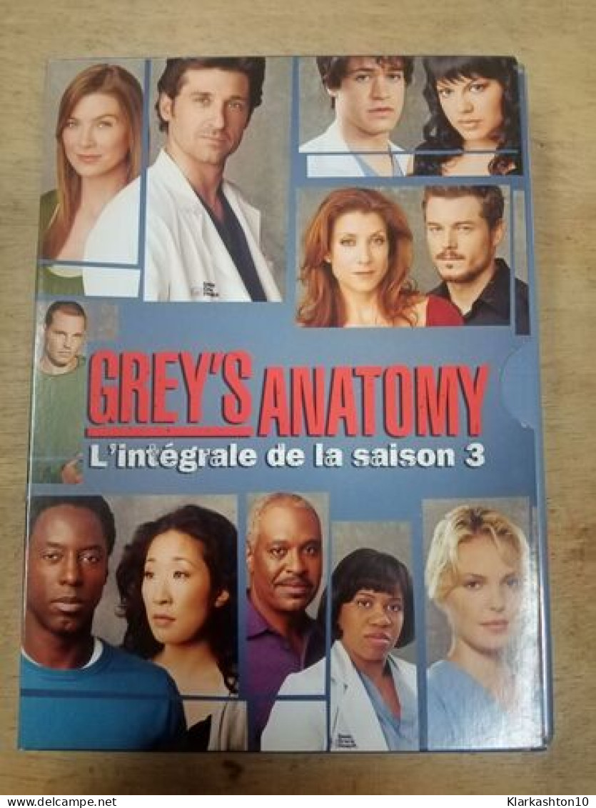 Grey's Anatomy : L'intégrale Saison 3 - Coffret 7 DVD [FR IMPORT] - Altri & Non Classificati