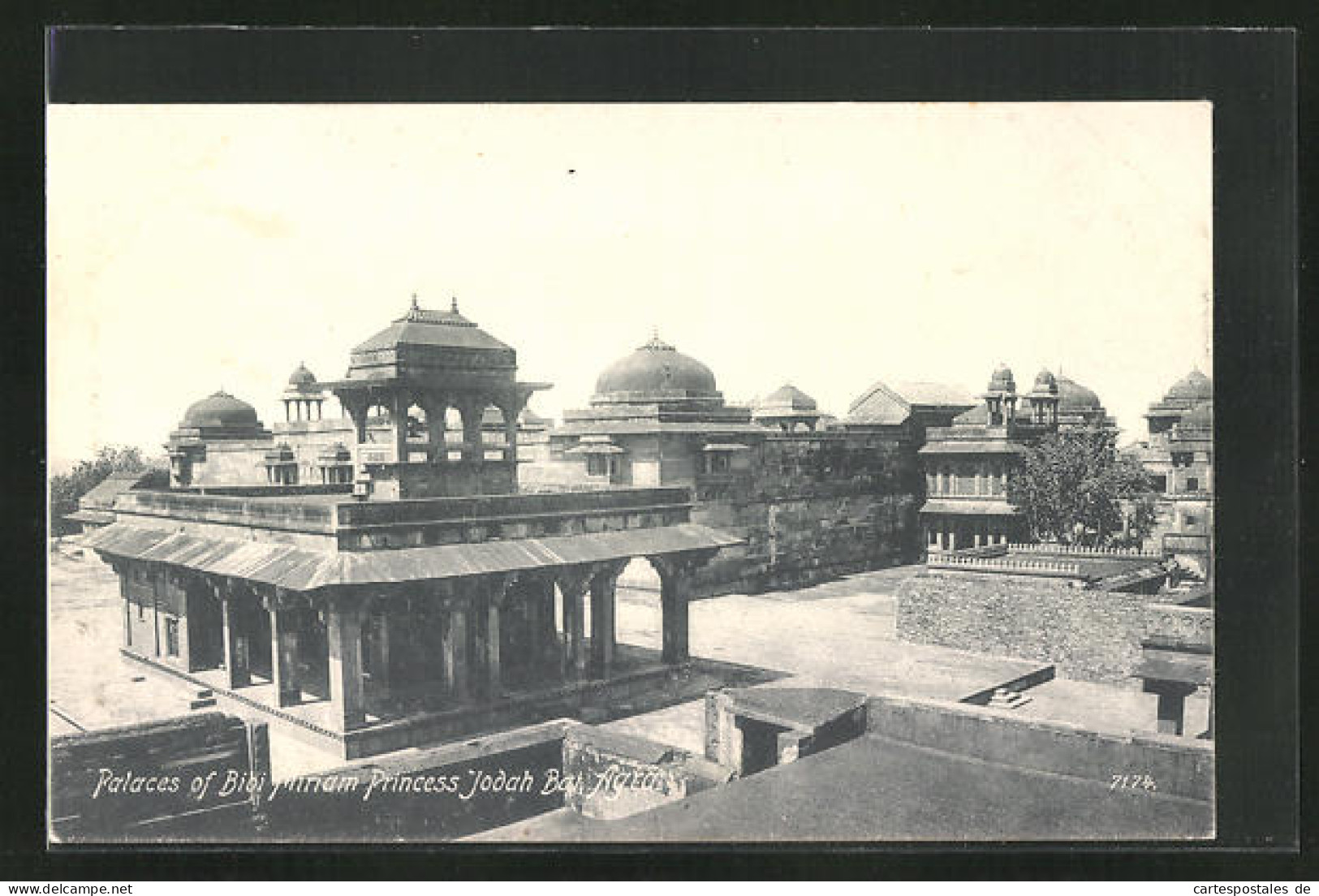 AK Agra, Palaces Of Bibi Miriam Princess Jodah Bai  - Inde