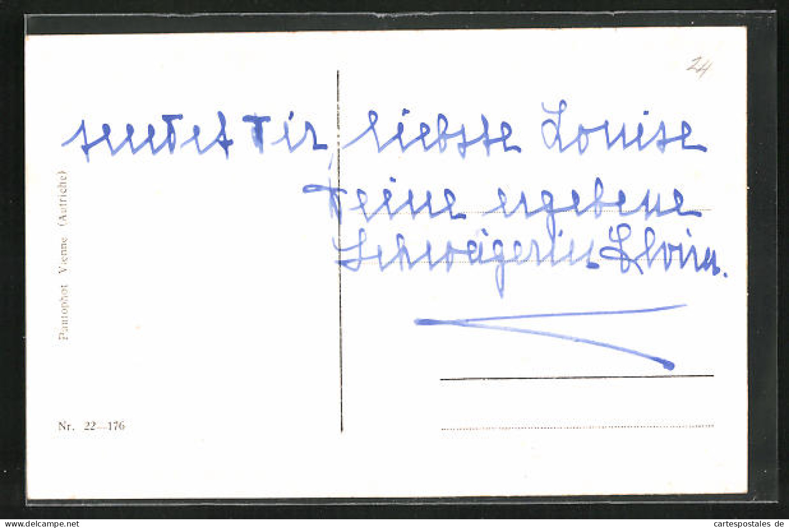 Künstler-AK Ostergruss, Mit Autograph Von Prinzessin Elvira Von Bayern  - Other & Unclassified