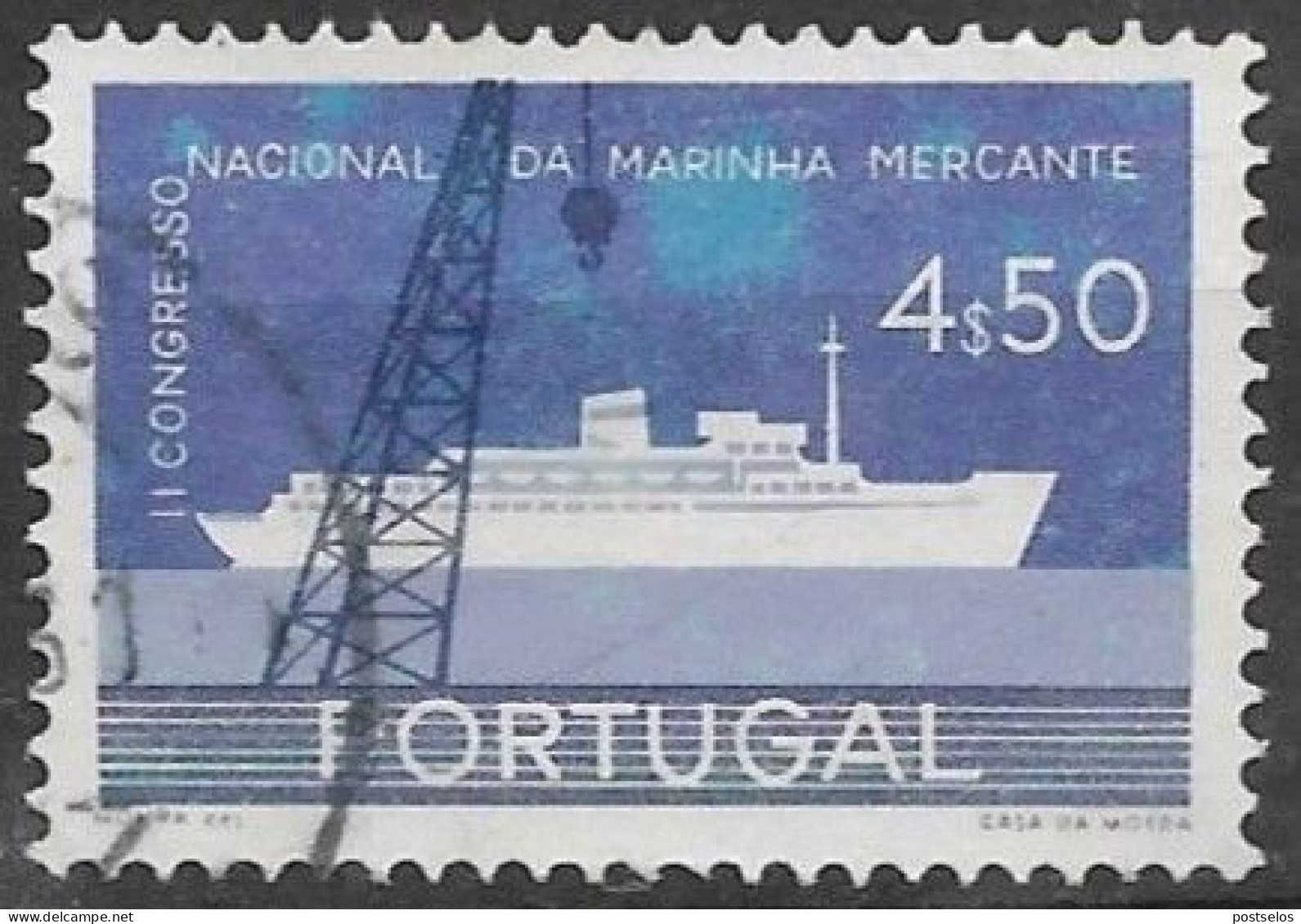 Marinha Mercante , Congresso - Oblitérés