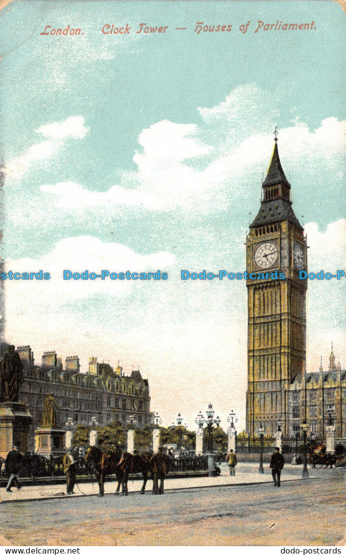 R110691 London. Clock Tower. Houses Of Parliament. Empire - Autres & Non Classés