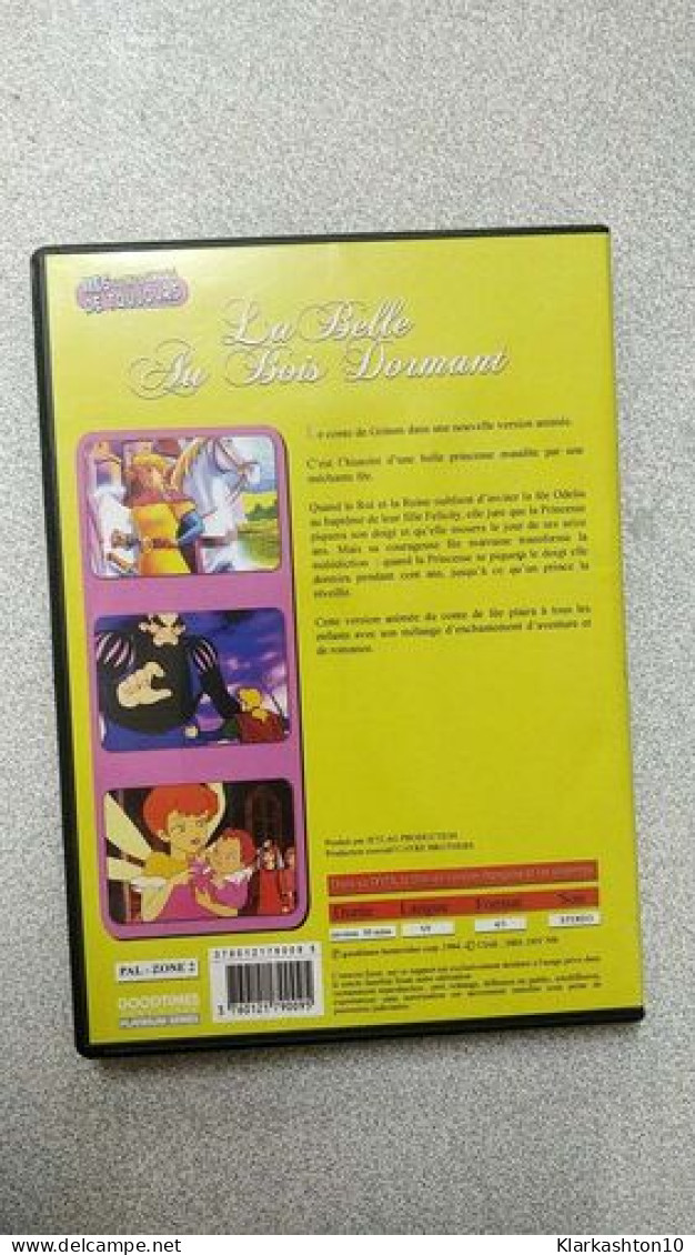 DVD - La Belle Au Bois Dormant - Autres & Non Classés