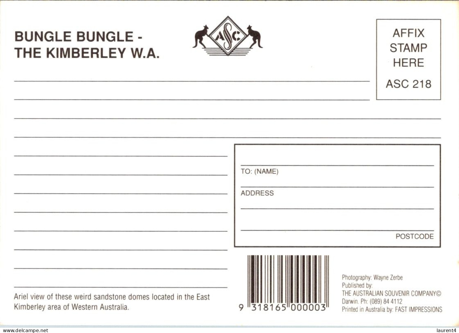 22-5-2024 (5 Z 48) Australia - WA  Bungle Bungle - Sonstige & Ohne Zuordnung