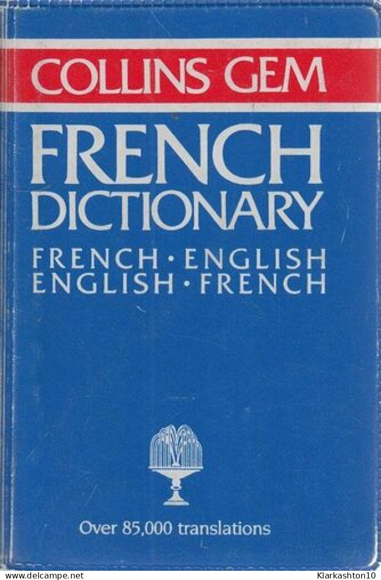 French-English English-French Dictionary (Gem Dictionaries) - Autres & Non Classés