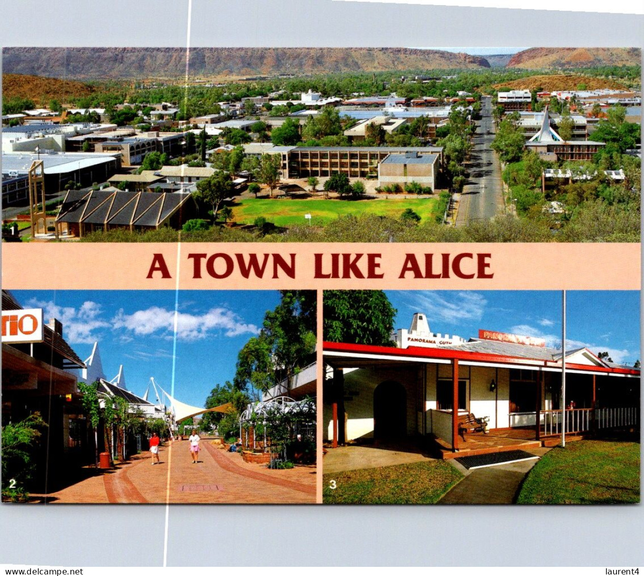 22-5-2024 (5 Z 48) Australia - NT - Alice Springs (3 Postcards) - Alice Springs