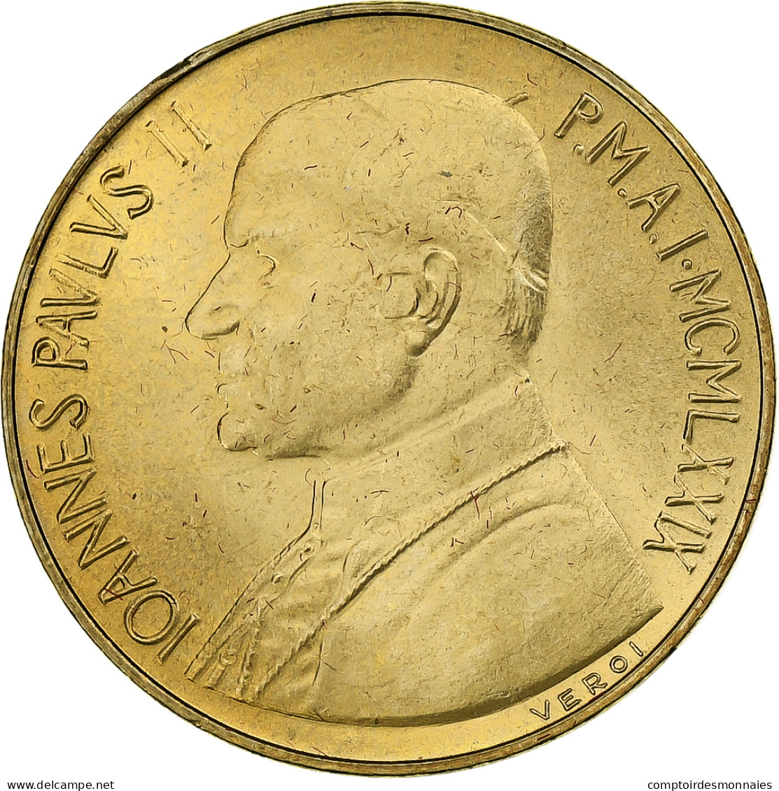 Vatican, John Paul II, 20 Lire, 1979 - Anno I, Rome, Bronze-Aluminium, SPL+ - Vaticaanstad