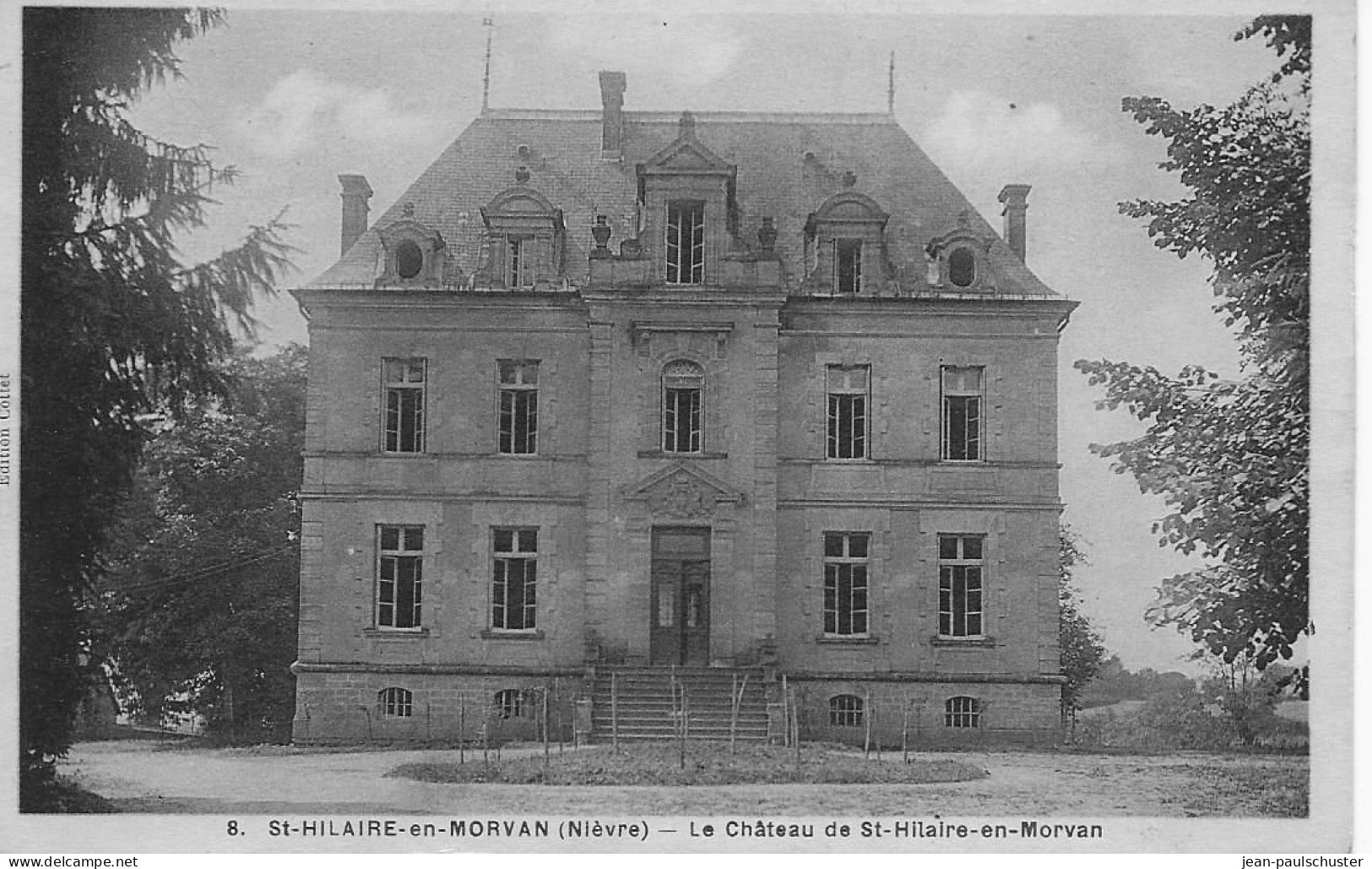 58 -   St Hilaire-en-Morvan  - Le Château De  St Hilaire-en-Morvan   ** CPA  8* - Sonstige & Ohne Zuordnung