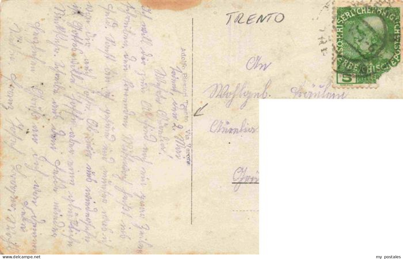 73977734 Trento_Trient_Trentino-Alto Adige_IT Soldaten Gruppenaufnahme 1915 - Sonstige & Ohne Zuordnung