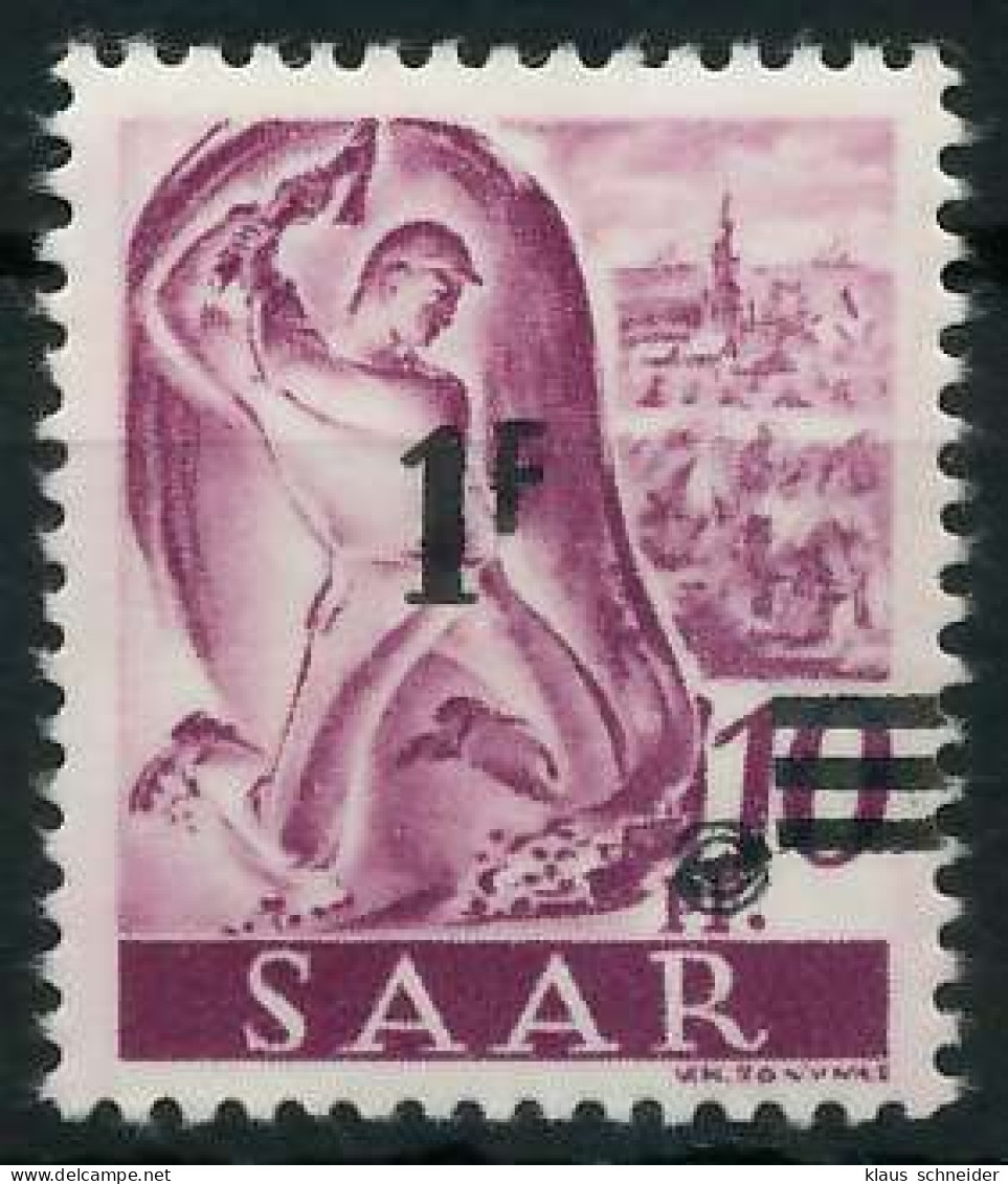 SAARLAND 1947 Nr 228ZII-I Postfrisch X77AD3A - Neufs