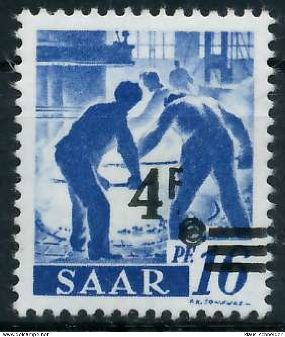 SAARLAND 1947 Nr 231ZII Postfrisch X77AD46 - Neufs