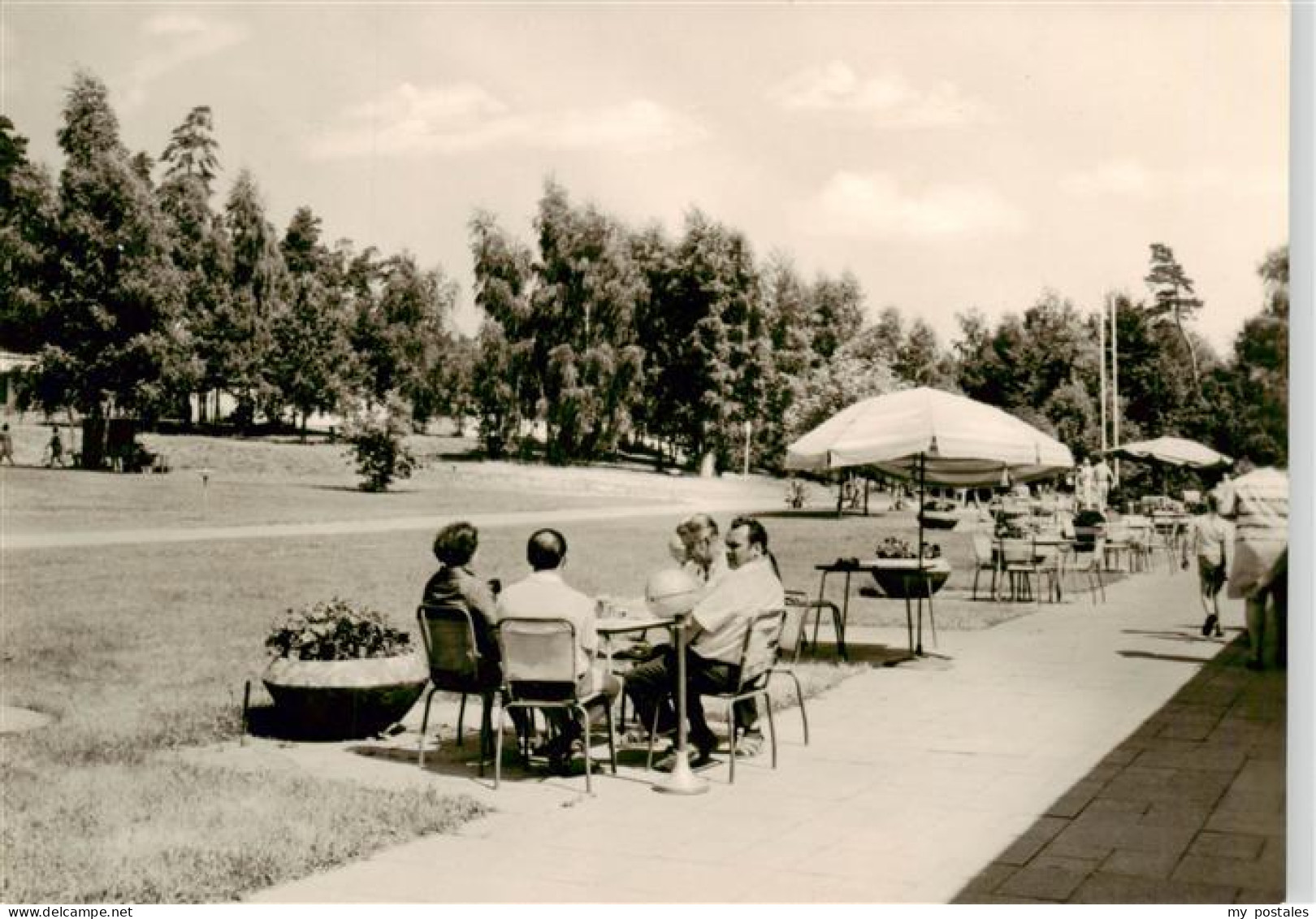 73906432 Klink Waren FDGB Urlaubersiedlung Voelkerfreundschaft Terrasse Am Klubh - Sonstige & Ohne Zuordnung