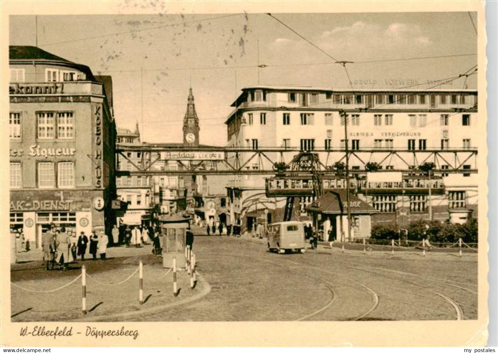 73906424 Elberfeld Wuppertal Doeppersberg Schwebebahn - Wuppertal