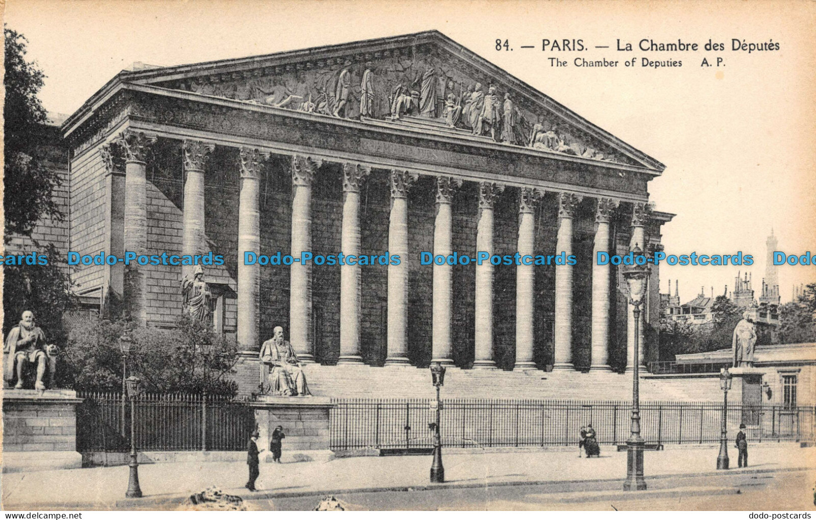 R112435 Paris. The Chamber Of Deputies. A. Papeghin. No 84. B. Hopkins - Welt