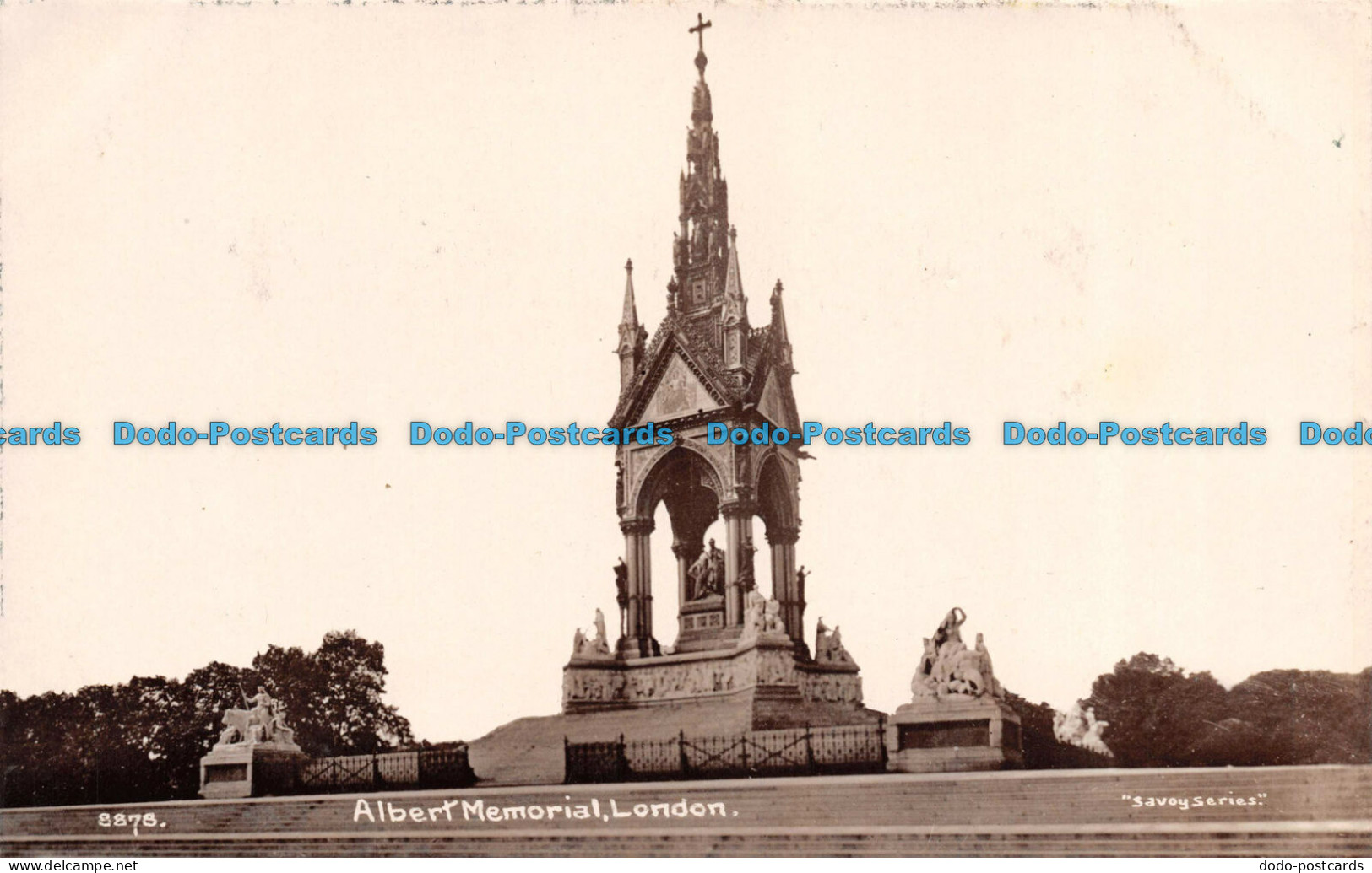 R111395 Albert Memorial. London. Savoy. RP - Sonstige & Ohne Zuordnung