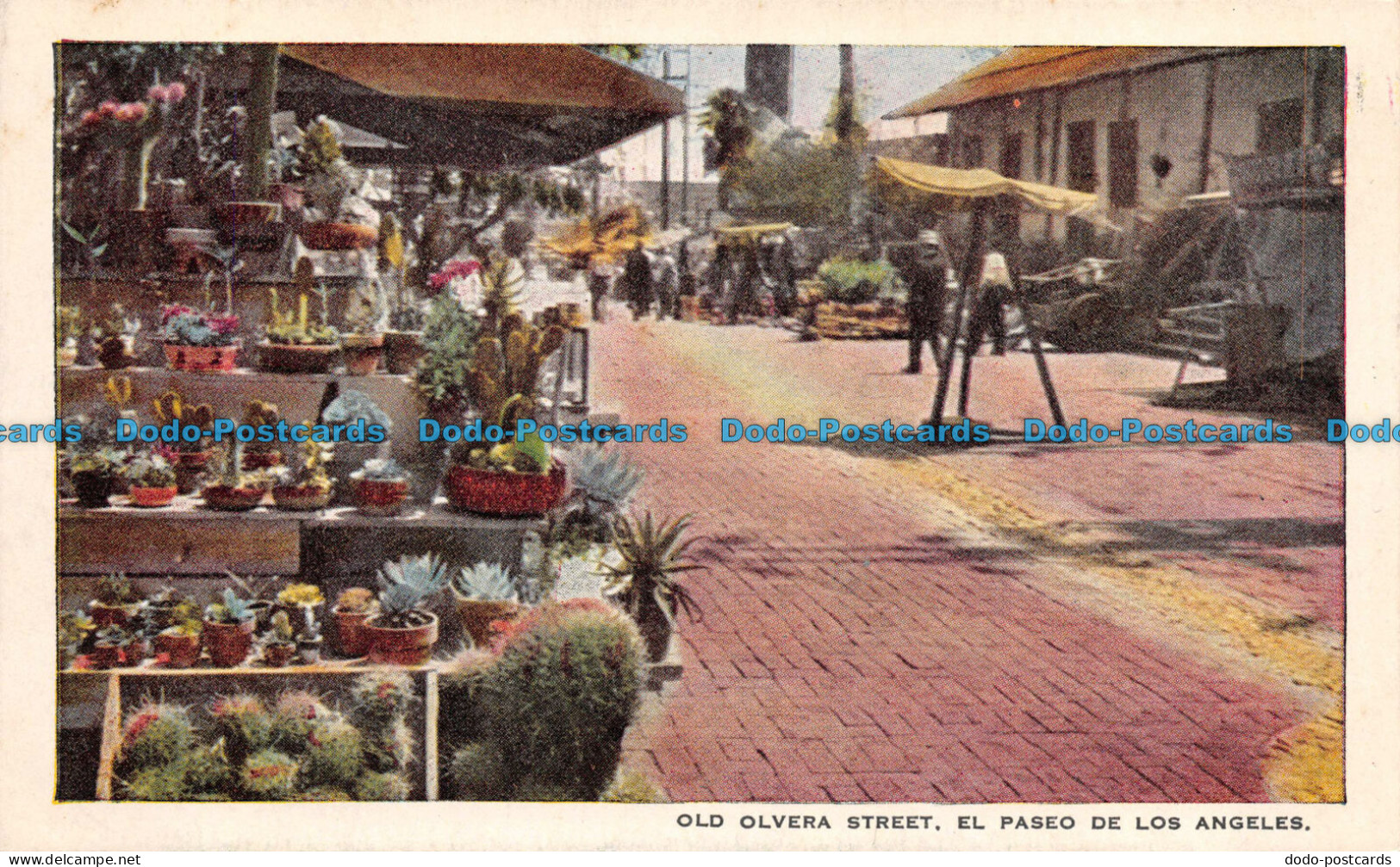 R110793 Old Olvera Street. El Paseo De Los Angeles. B. Hopkins - Welt