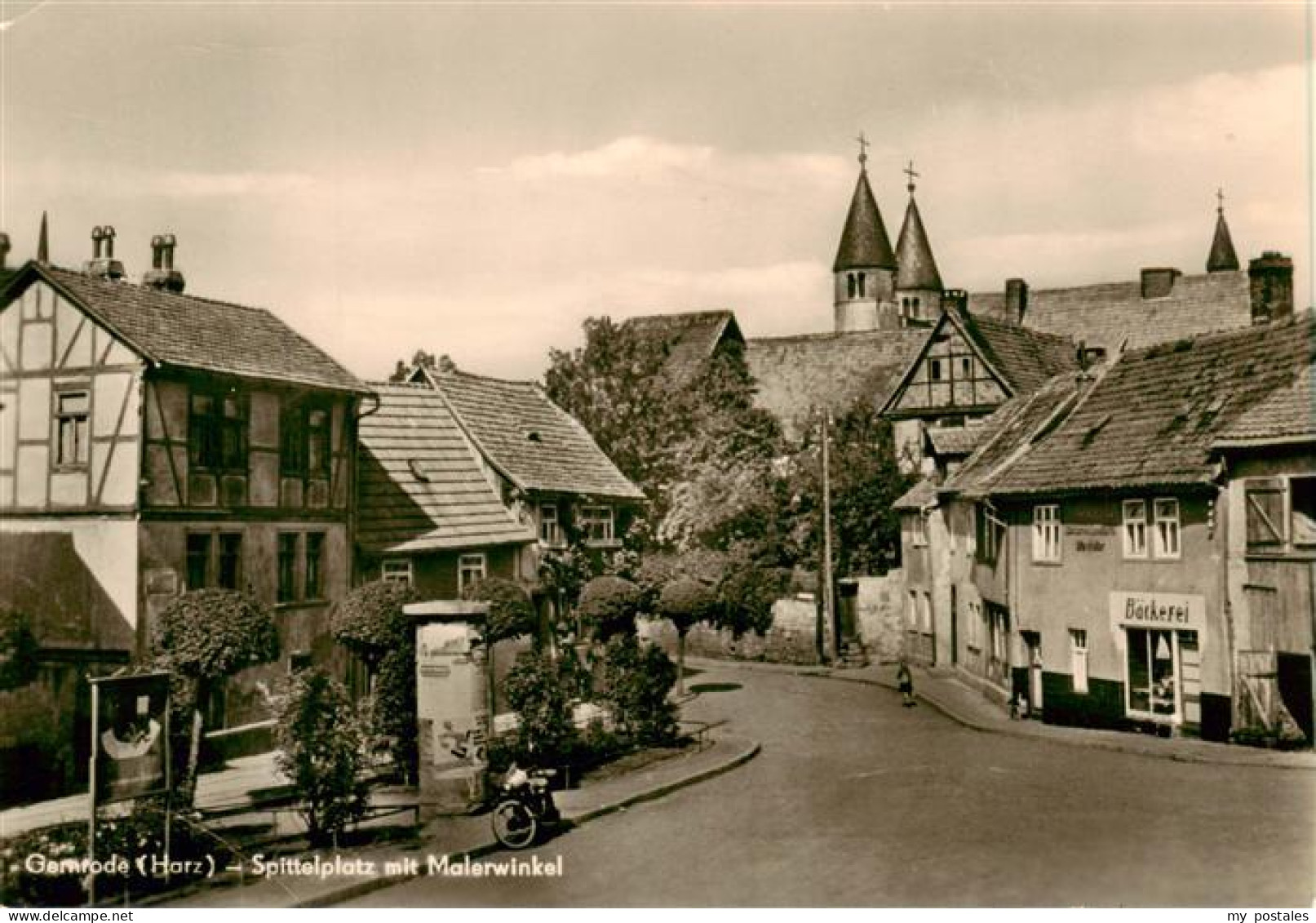 73906269 Gernrode Harz Spittelplatz Mit Malerwinkel - Sonstige & Ohne Zuordnung