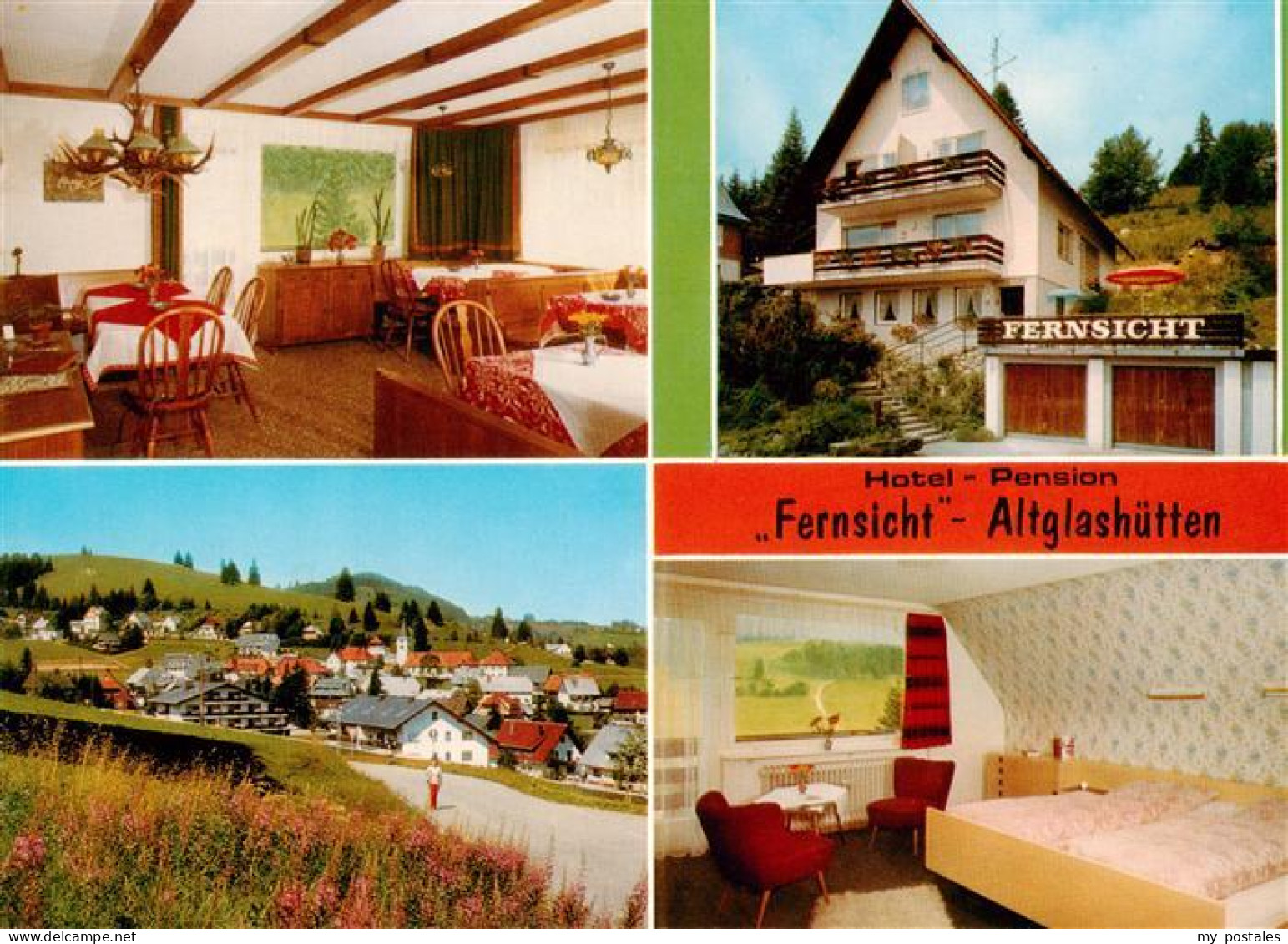 73906236 Altglashuetten Hotel Pension Fernsicht Gaststube Zimmer Panorama - Feldberg