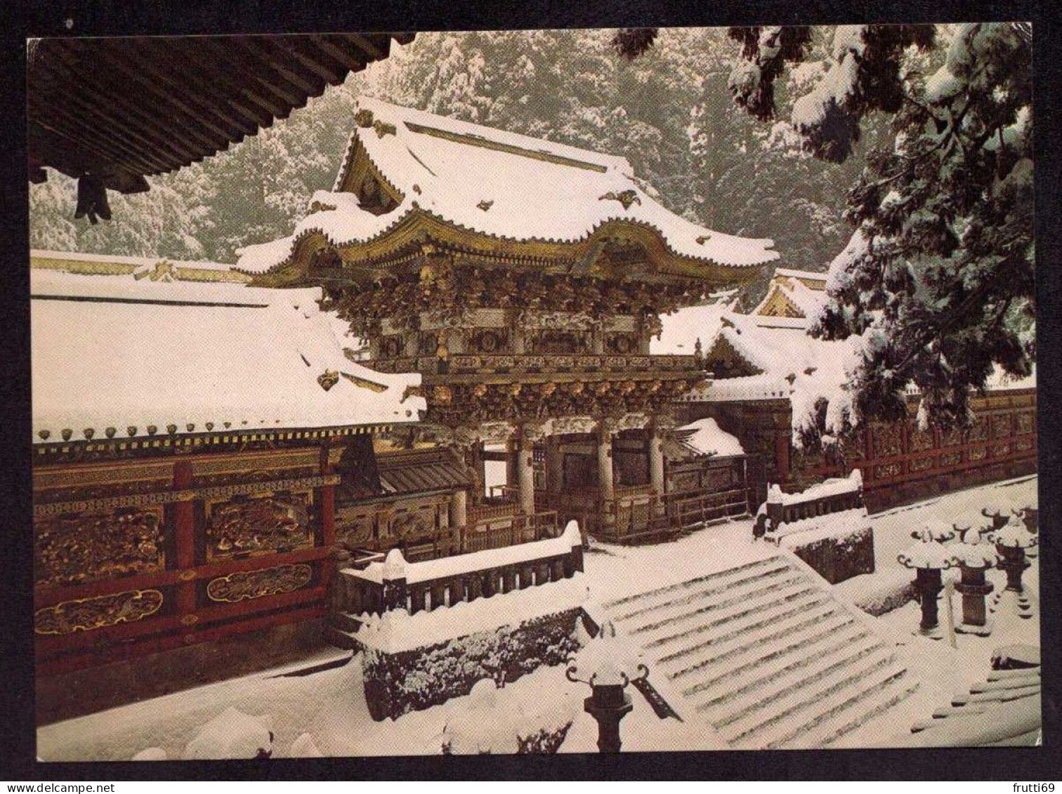 AK 212485 JAPAN - A Snow Covered Landscape Of The Yomeimon Gate - Sonstige & Ohne Zuordnung