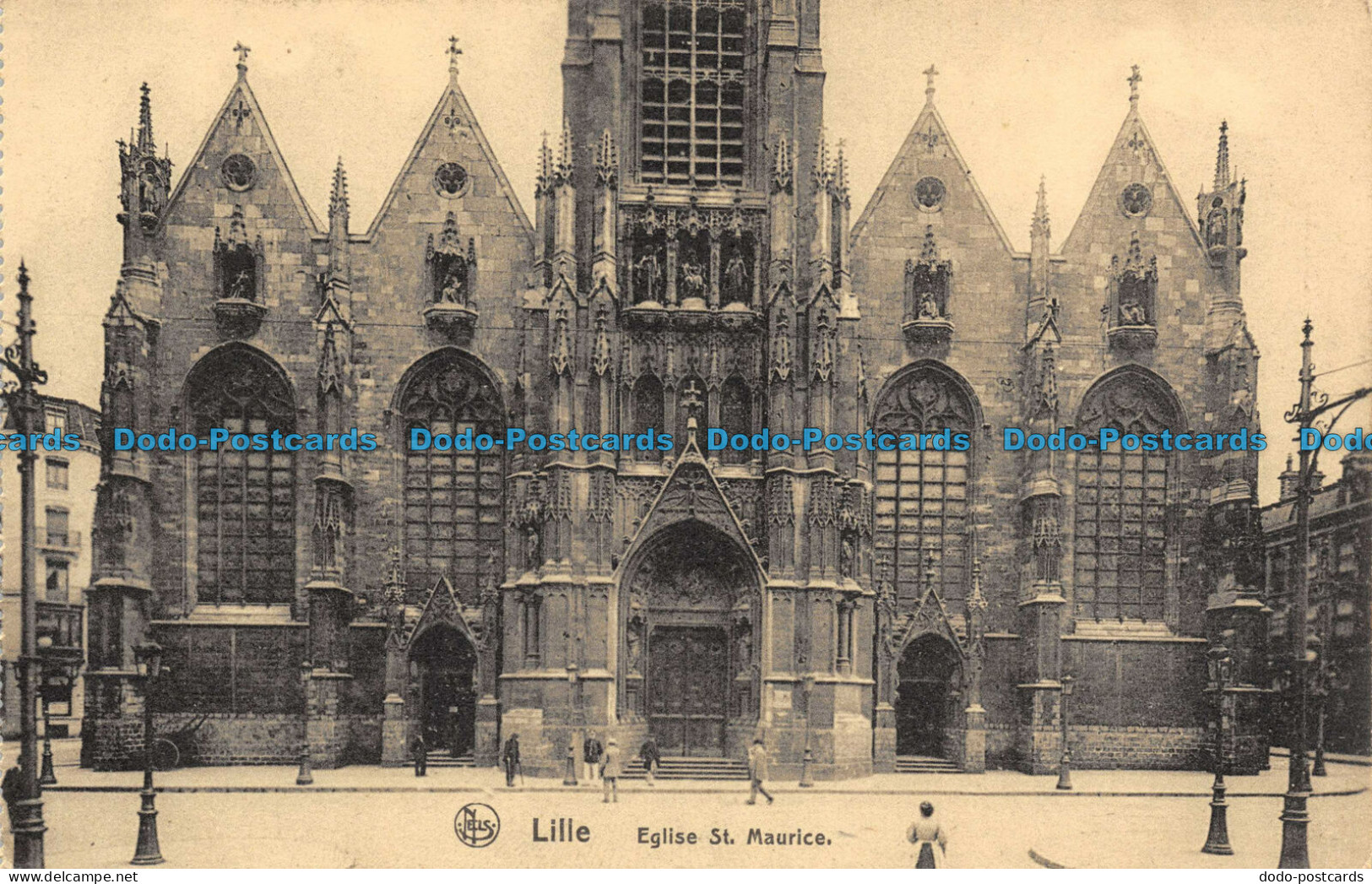 R110876 Lille. Eglise St. Maurice. Nels. B. Hopkins - Monde