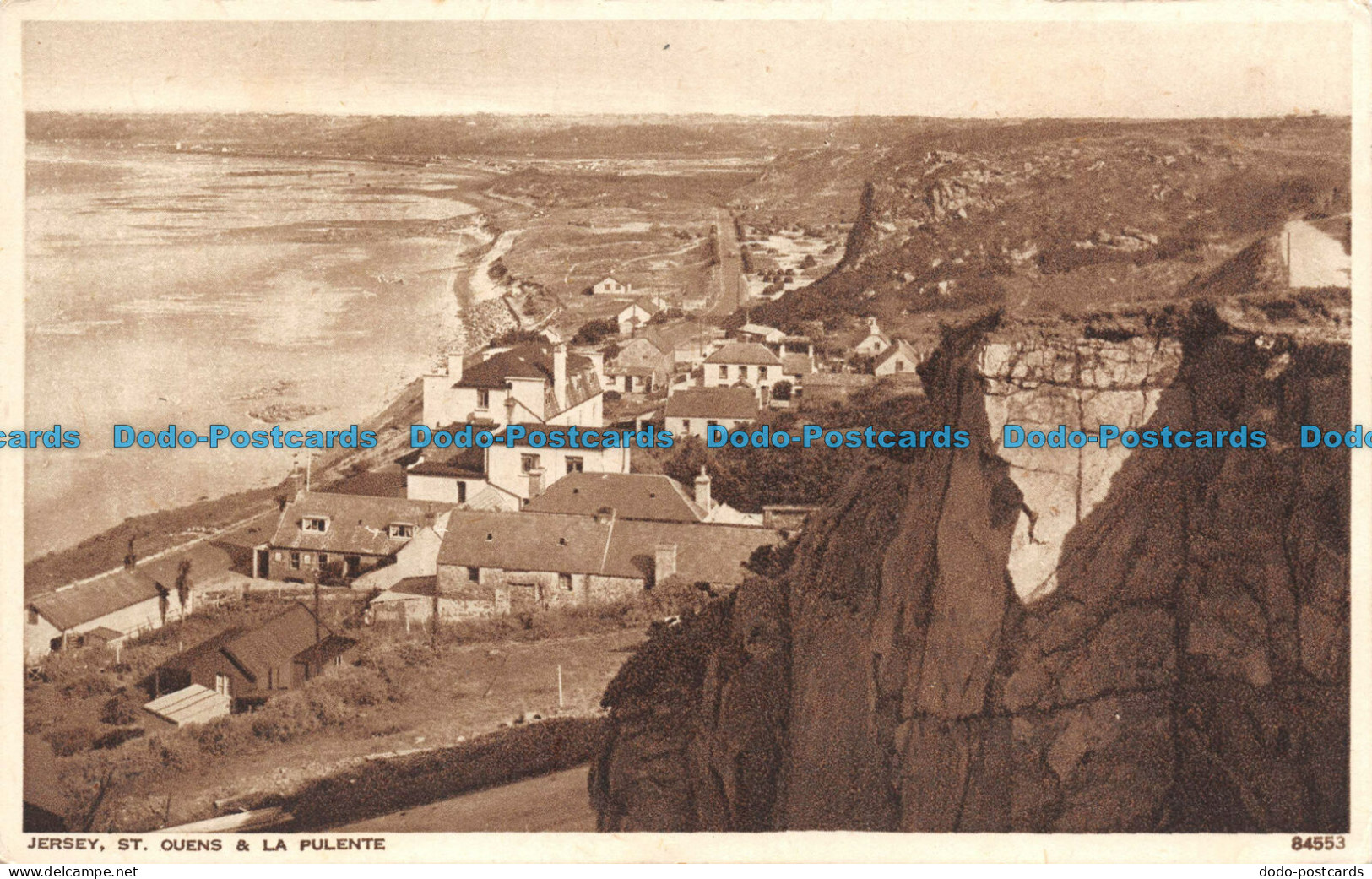 R112526 Jersey St. Ouens And La Pulente. Photochrom. No 48553 - Wereld