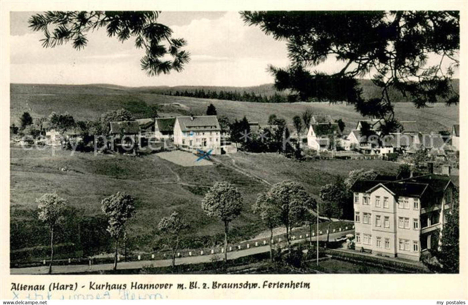 73759557 Altenau Harz Kurhaus Hannover M. Bl. Z. Braunschw. Ferienheim Altenau H - Altenau