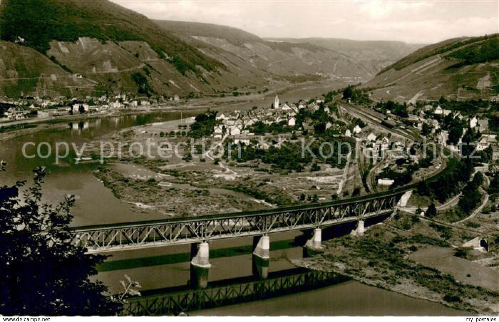 73759510 Alf Bullay Mosel Zugbruecke Mosel Alf Bullay Mosel - Sonstige & Ohne Zuordnung