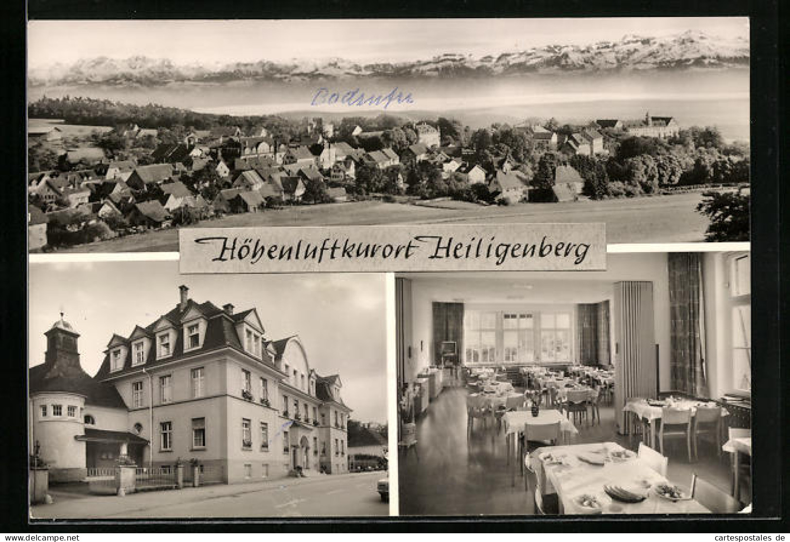 AK Heiligenberg Beim Bodensee, Kurhaus, Innenansicht, Teilansicht  - Other & Unclassified