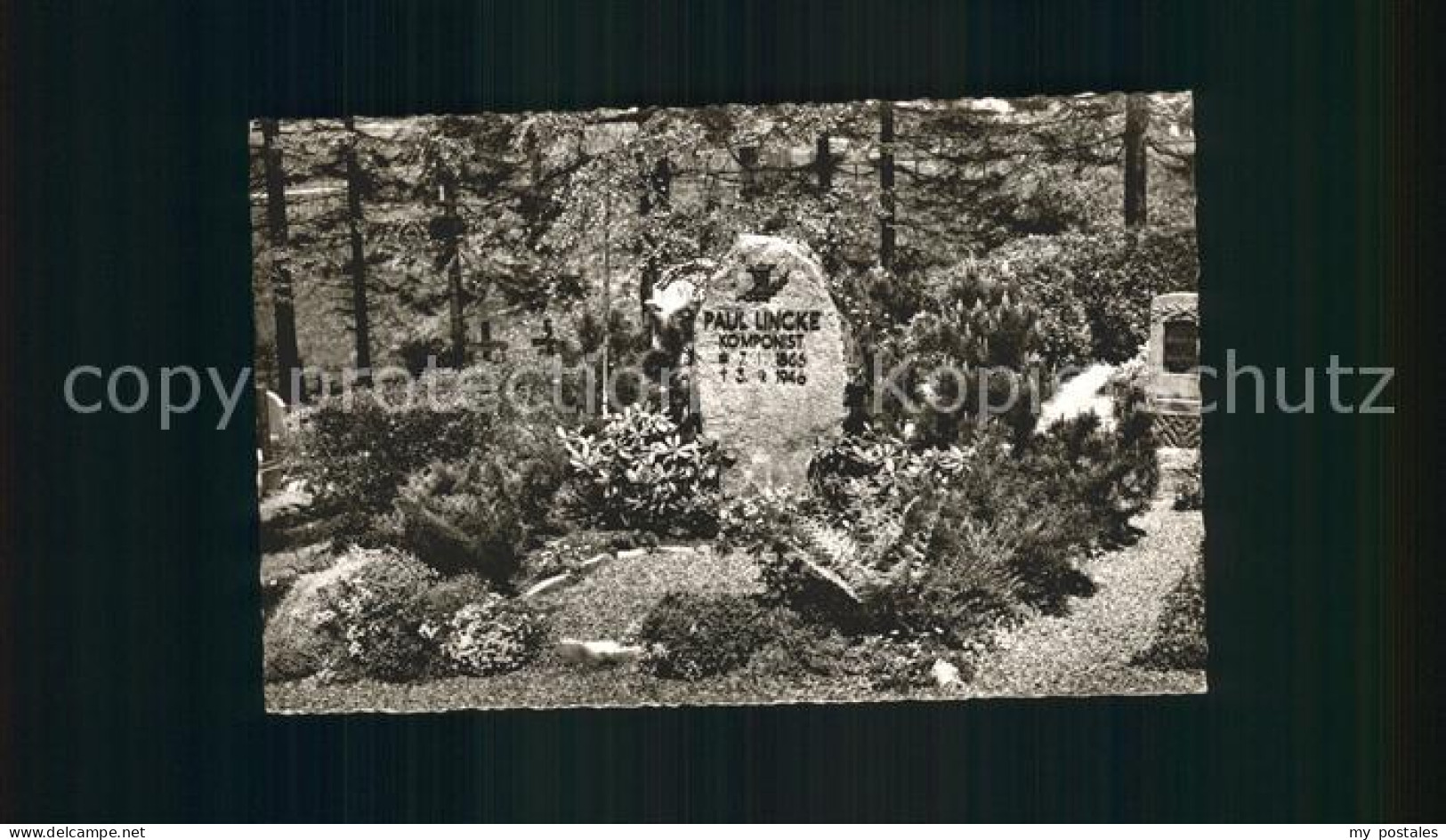 72198638 Hahnenklee-Bockswiese Harz Paul Lincke Grab Hahnenklee - Goslar