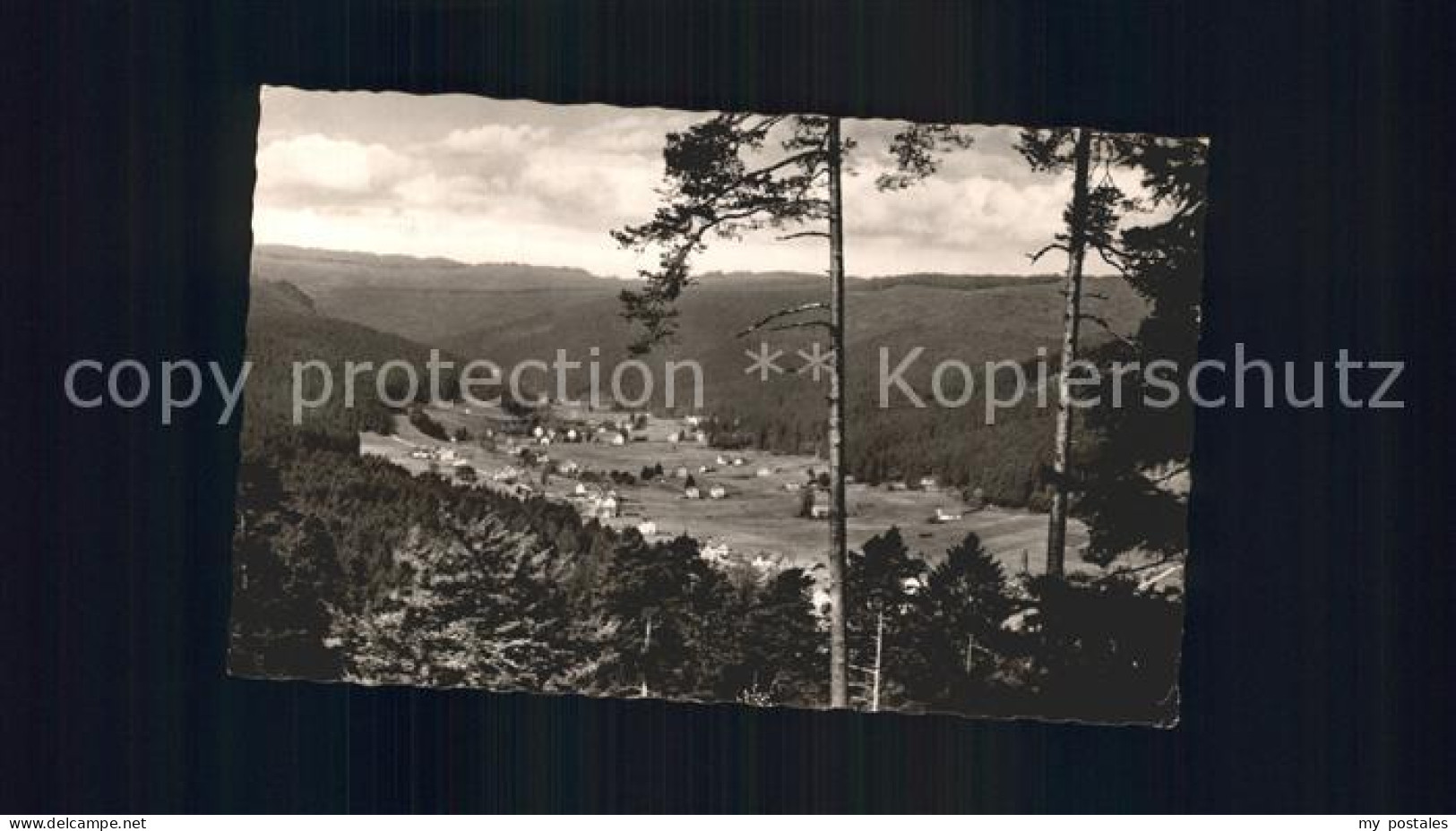 72197974 Obertal Baiersbronn Totalansicht Obertal - Baiersbronn