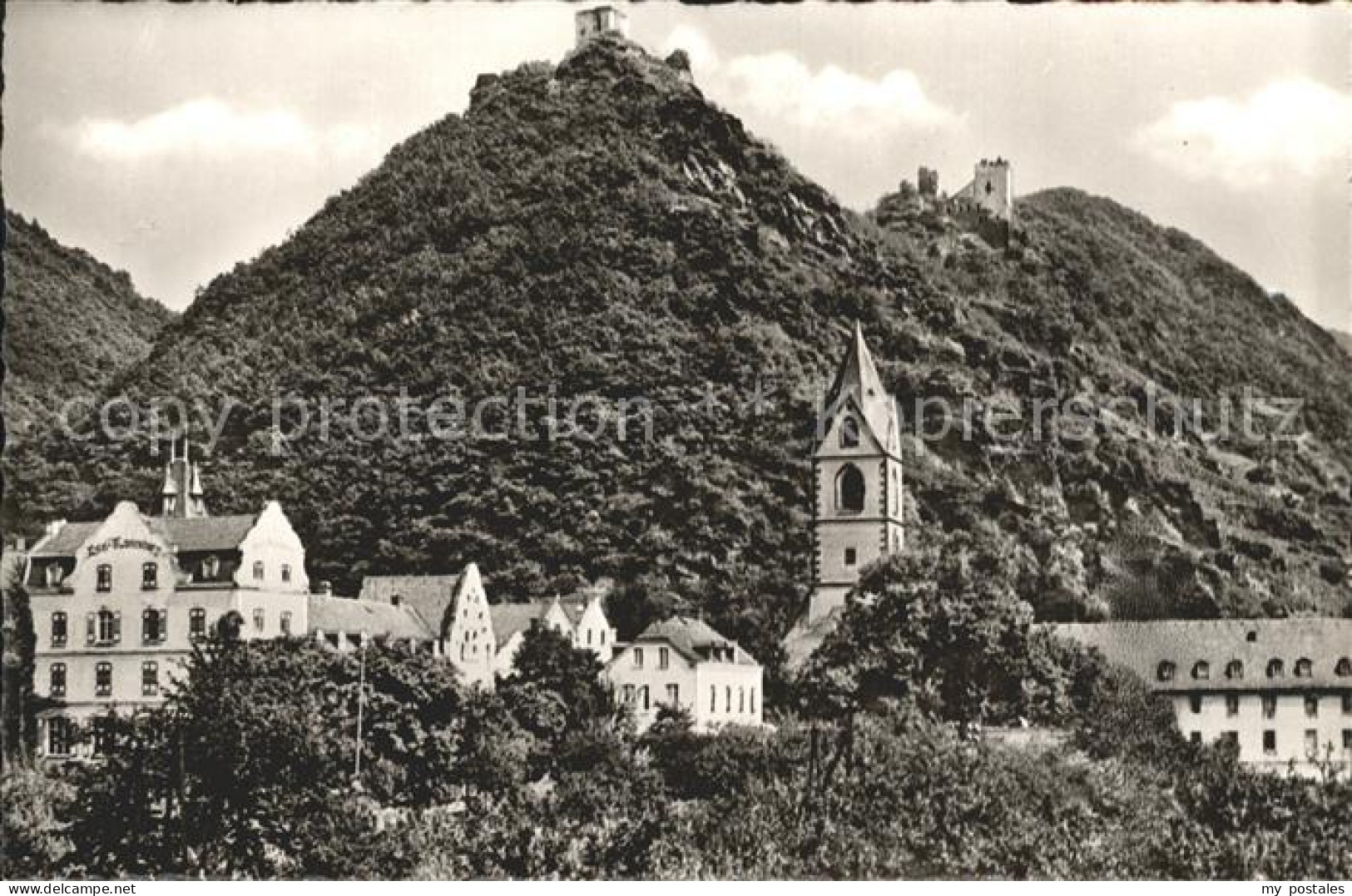 72197931 Kamp-Bornhofen Mit Den Feindlichen Bruedern Burgen Liebenstein Und Ster - Sonstige & Ohne Zuordnung