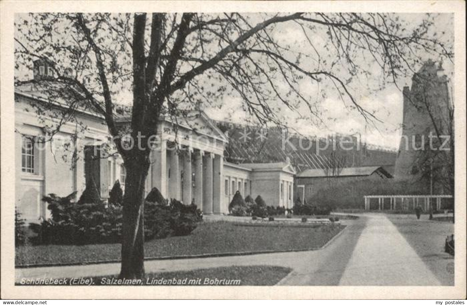 72197746 Schoenebeck Elbe Salzelmen Lindenbad Bohrturm  Schoenebeck - Schoenebeck (Elbe)