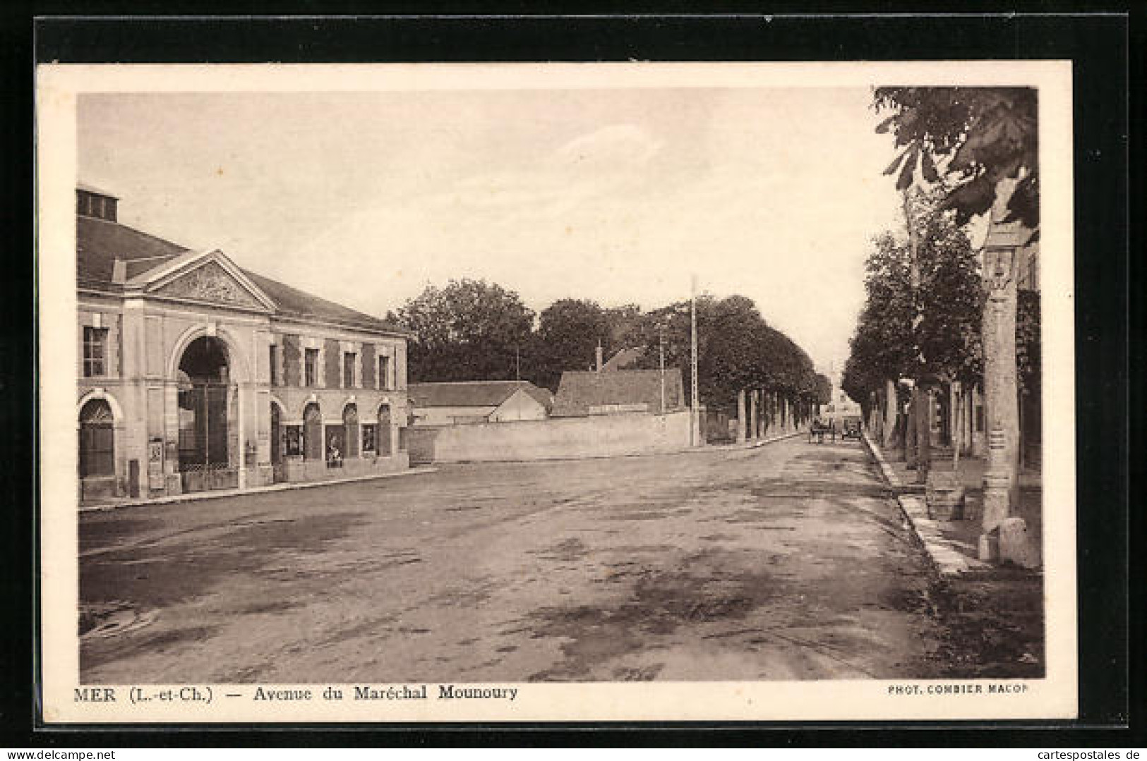 CPA Mer, Avenue Du Marechal Mounoury  - Mer