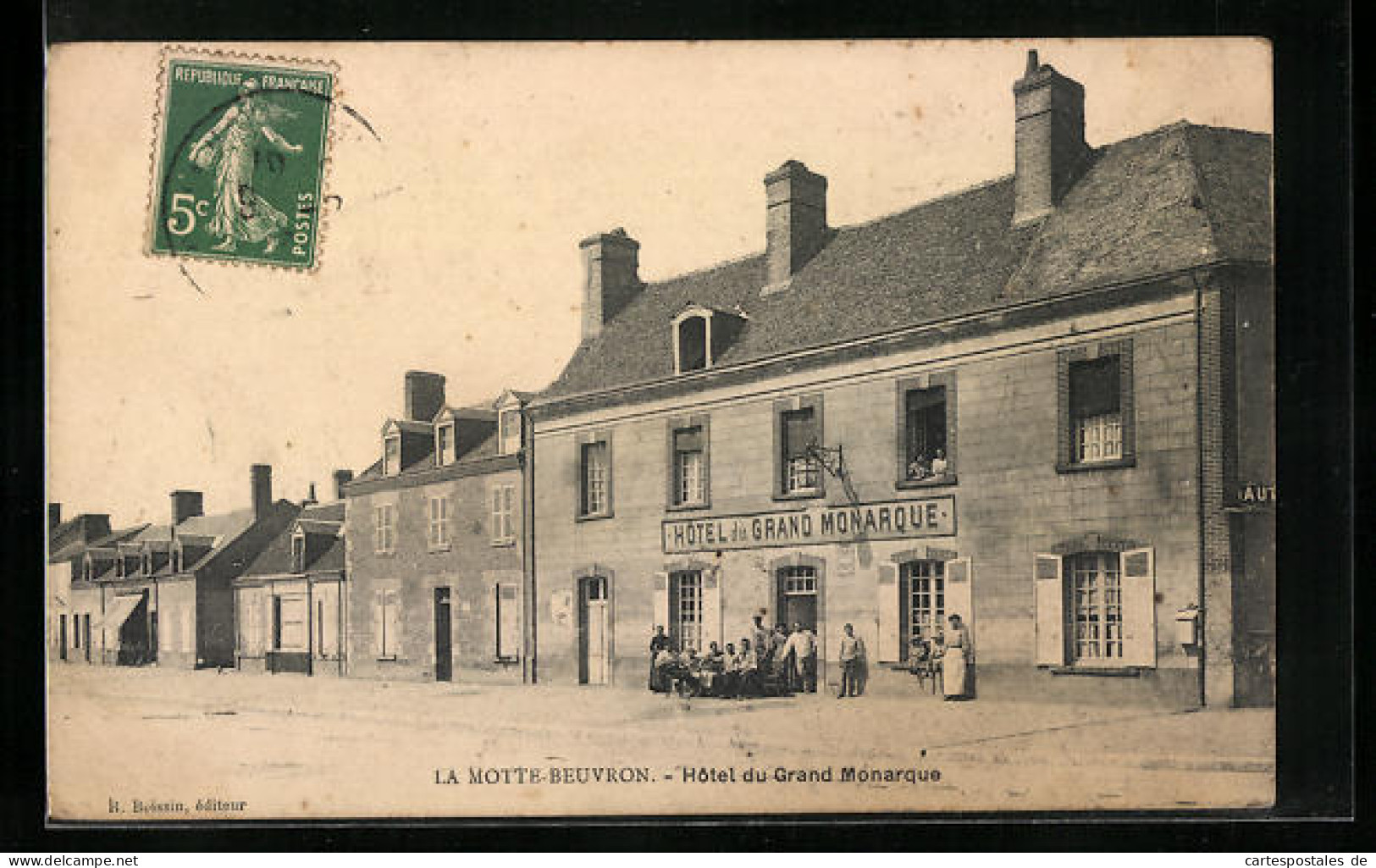 CPA La Motte-Beuvron, Hotel Du Grand Monarque  - Sonstige & Ohne Zuordnung