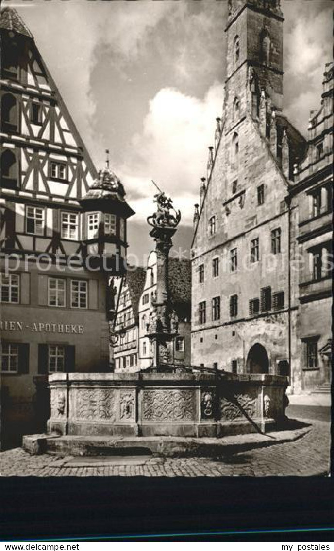 72196084 Rothenburg Tauber St Georgsbrunnen Rothenburg - Rothenburg O. D. Tauber