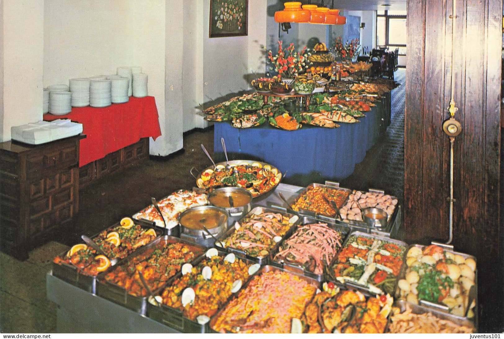 CPSM Las Palmas De Gran Canaria-Restaurant Buffet International Tomas Miller-RARE-Timbre   L2931 - Gran Canaria