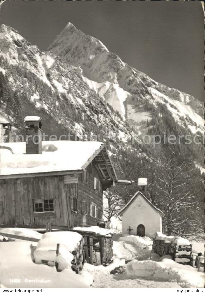 72196049 Gerstruben Berghuette Kapellchen Hoefats Oberstdorf - Oberstdorf