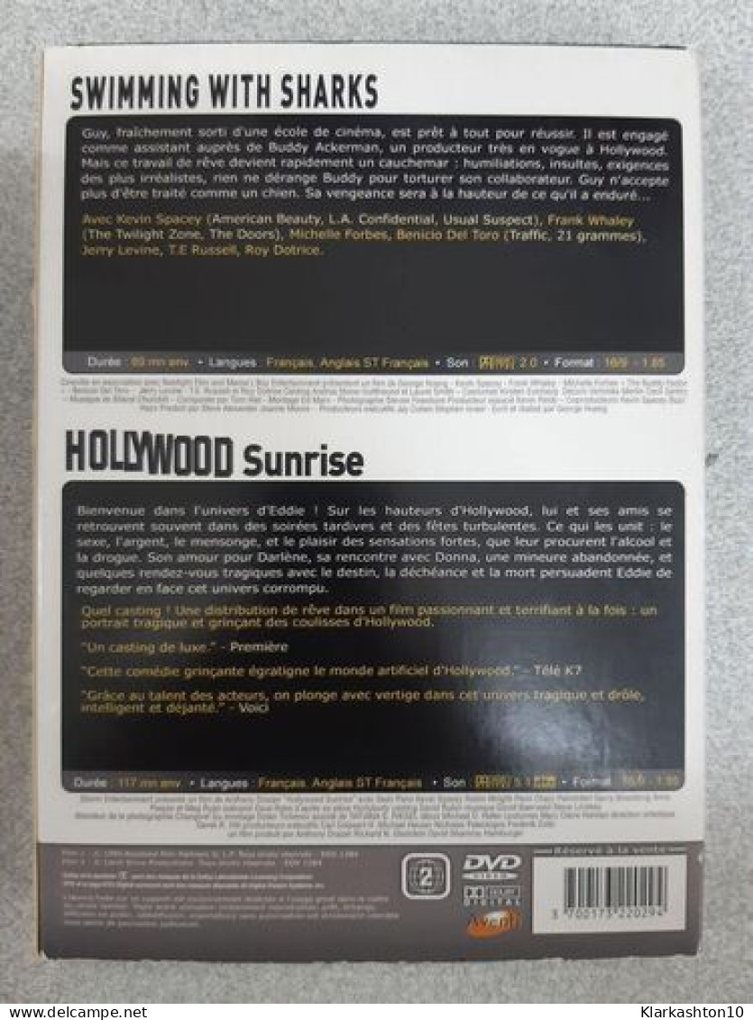 DVD 2 Films - Swimming With Sharks + Hollywood Sunrise - Autres & Non Classés