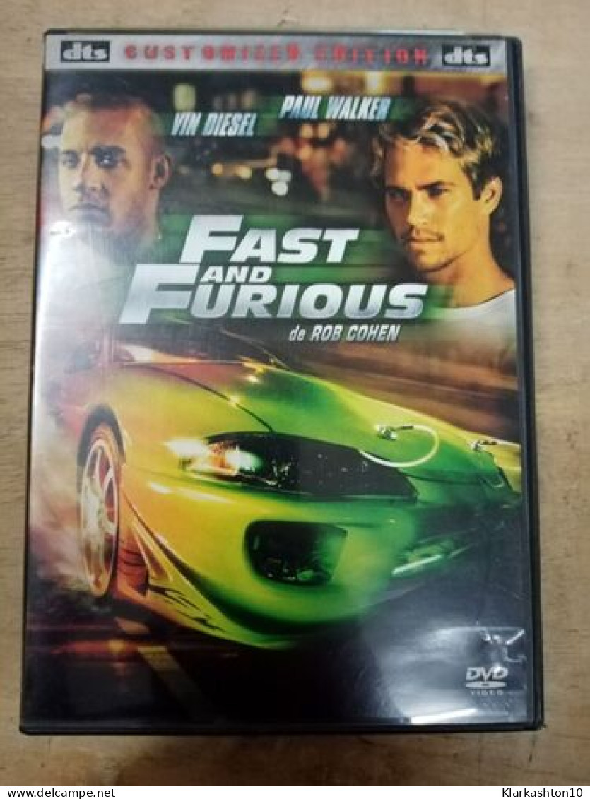 DVD Film - Fast And Furious 1 - Sonstige & Ohne Zuordnung